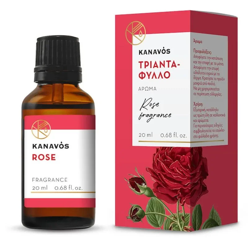 Φωτογραφία προϊόντος: Kanavos Fragrance Rose Άρωμα Τριαντάφυλλο 20ml