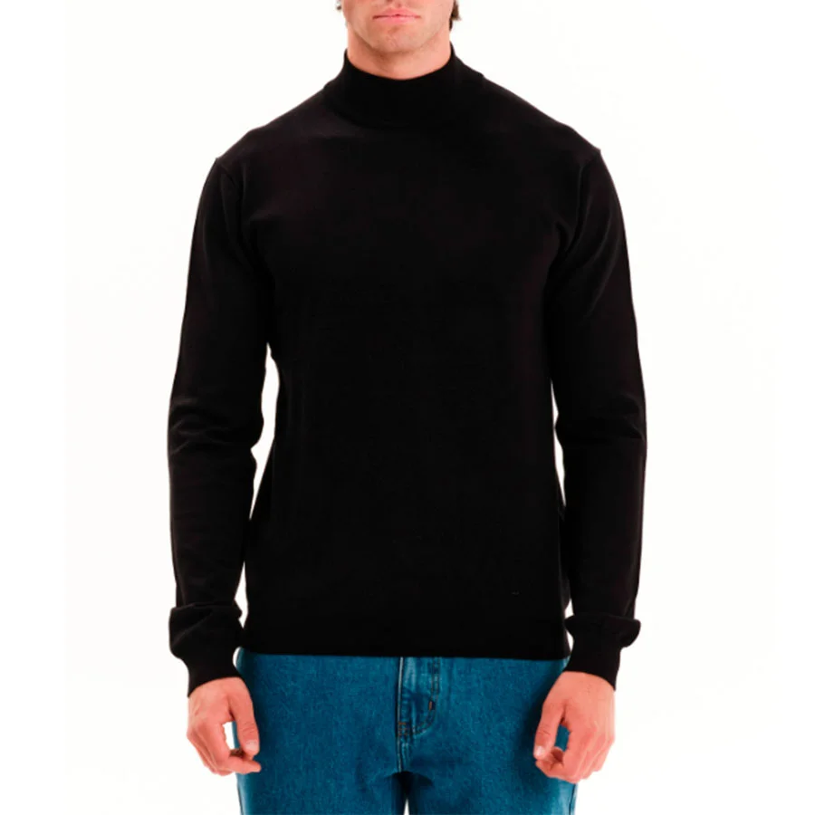 Φωτογραφία προϊόντος: EMERSON Turtleneck Knit Sweater Ανδρικό Πουλόβερ - BLACK