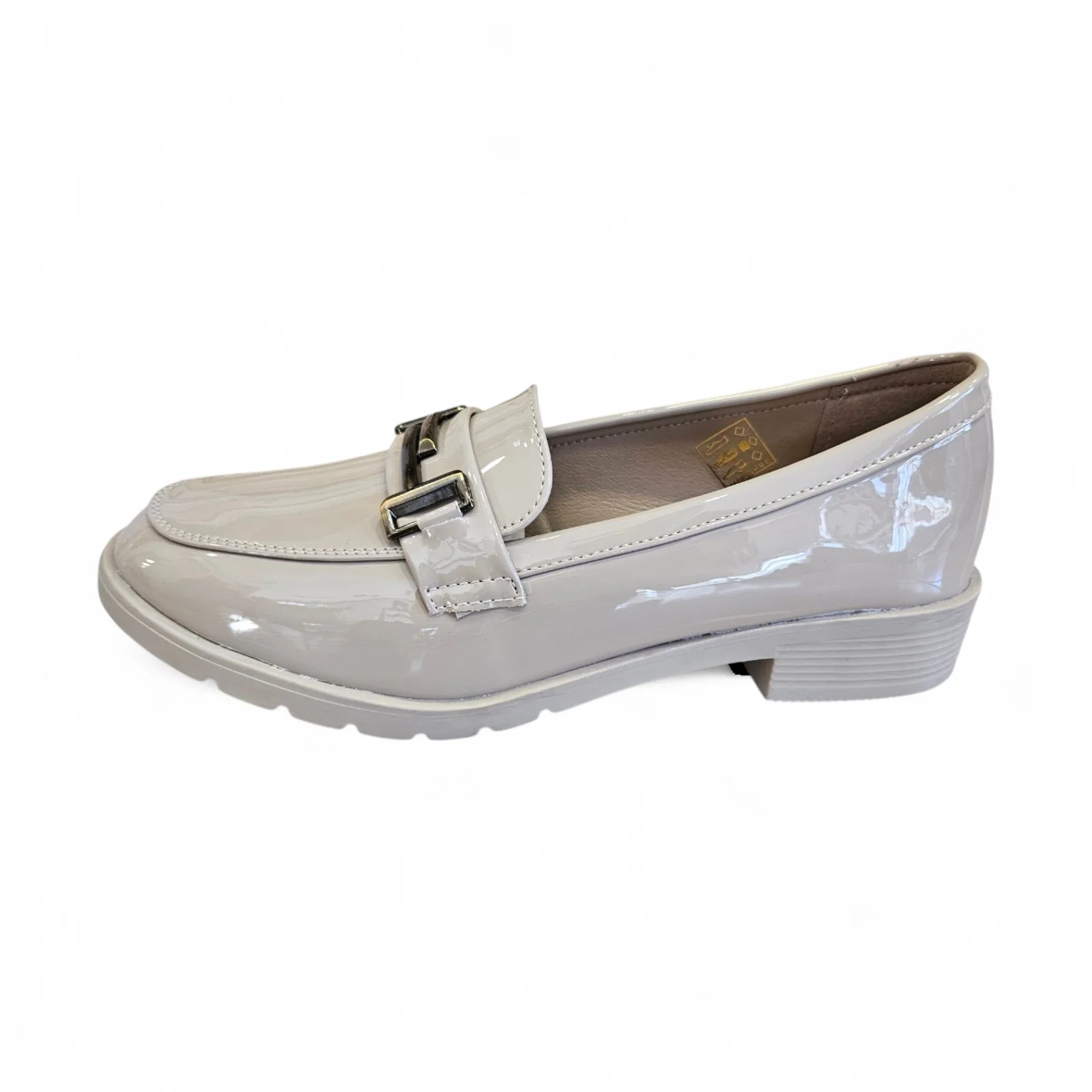 Φωτογραφία προϊόντος: Λουστρίνι Loafers με αγκράφα 5330 Μπεζ