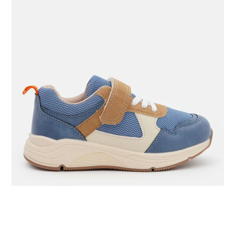 Φωτογραφία προϊόντος: Αγορίστικα Sneakers Meridian B932050 Γαλάζια/Ταμπά Ύφασμα