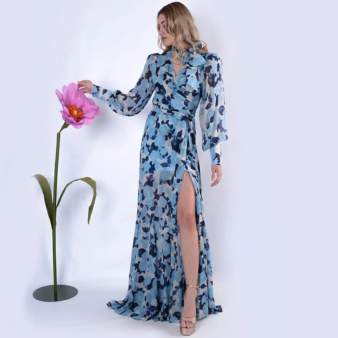 Φωτογραφία προϊόντος: Trilogy Oceania Wrap Kimono Dress TRSS25037 Green