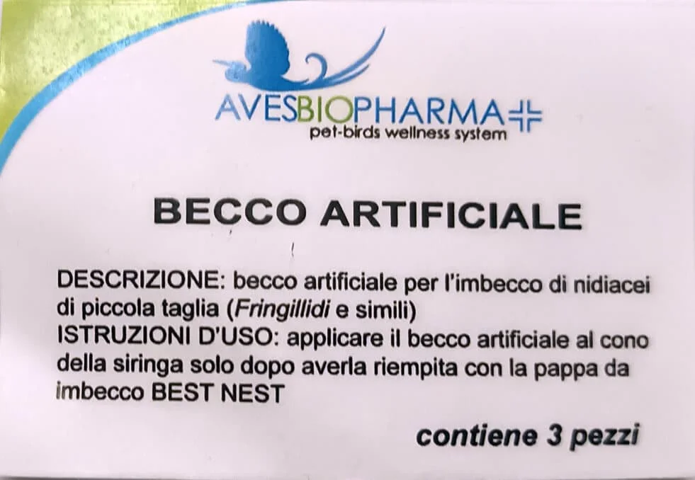 Φωτογραφία προϊόντος: AvesBioPharma Becco Artificiale - Πλαστικές μύτες ταΐσματος