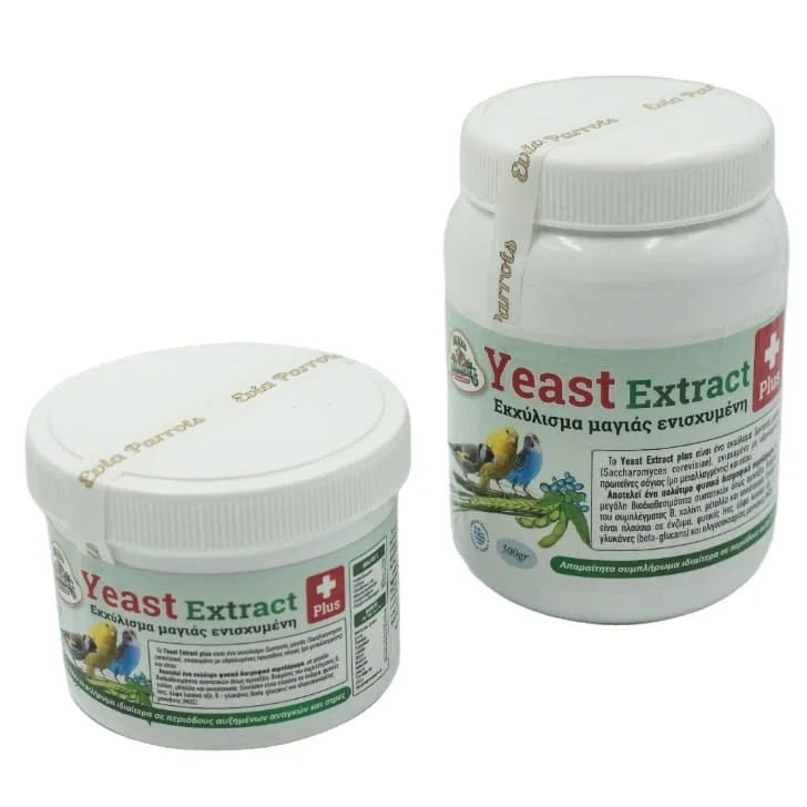 Φωτογραφία προϊόντος: Evia Parrots Yeast Extract Plus - Εκχύλισμα ζωντανής μαγιάς
