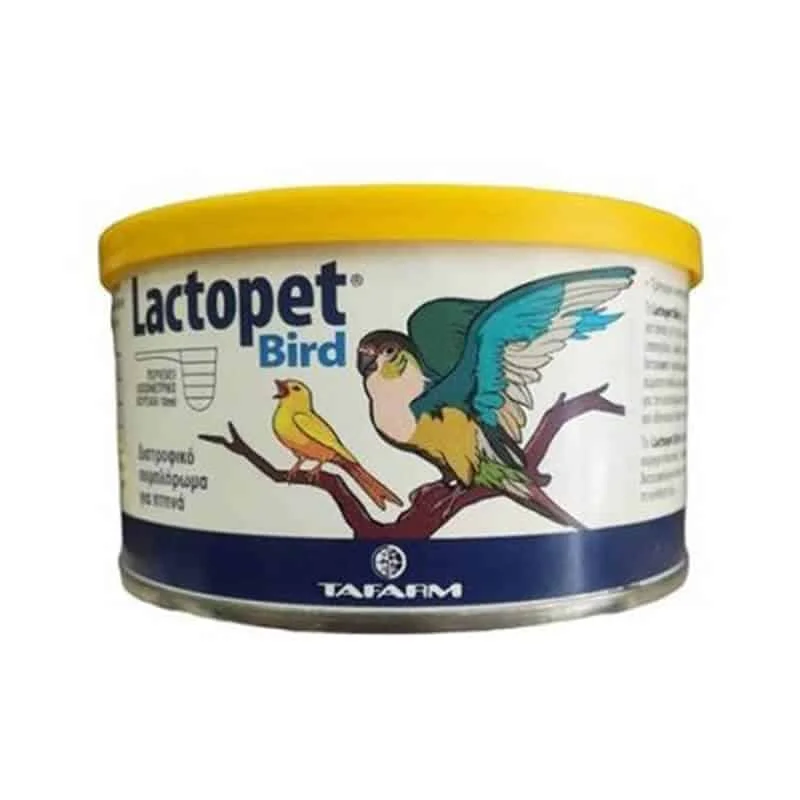 Φωτογραφία προϊόντος: Tafarm Lactopet Bird - Τροφή σε Σκόνη για Κρέμα Νεοσσών