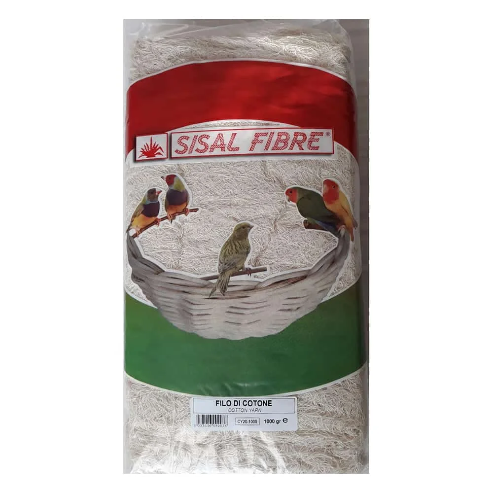Φωτογραφία προϊόντος: Sisal Fibre Cotton Yarn - Υλικό φωλιάς από βαμβακερό νήμα