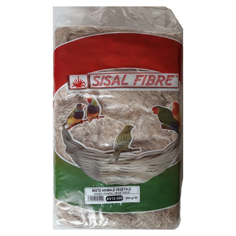 Φωτογραφία προϊόντος: Sisal Fibre Mixed Animal Vegetable - Υλικό φωλιάς από ζωική και φυτική τρίχα