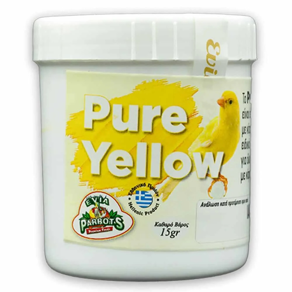 Φωτογραφία προϊόντος: Evia Parrots Pure Yellow - Κίτρινη Χρωστική