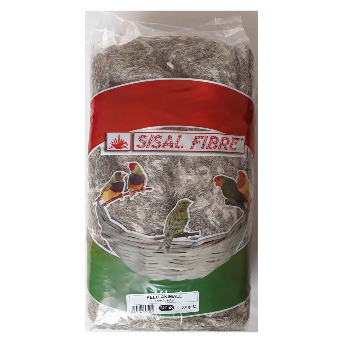 Φωτογραφία προϊόντος: Sisal Fibre Pelo Animale - Υλικό φωλιάς από ζωική τρίχα