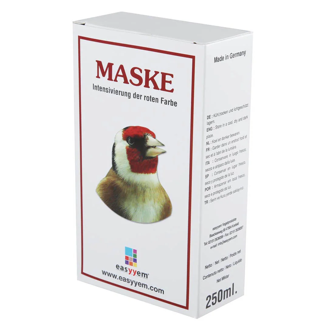 Φωτογραφία προϊόντος: Easyyem Maske Red - Ενίσχυση Χρώματος Μάσκας Καρδερίνας - 250ml