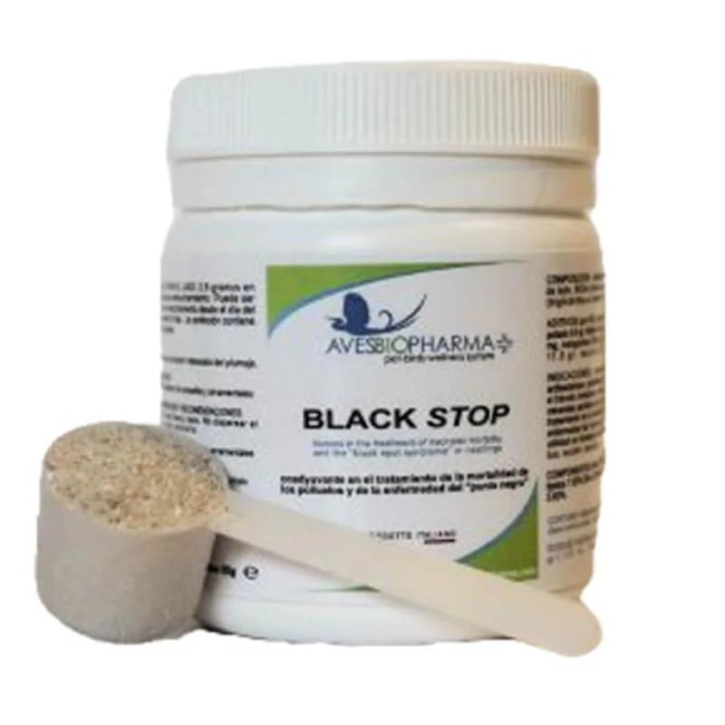 Φωτογραφία προϊόντος: AvesBioPharma BlackStop - Κατά της μαύρης τελείας των νεοσσών - 50g