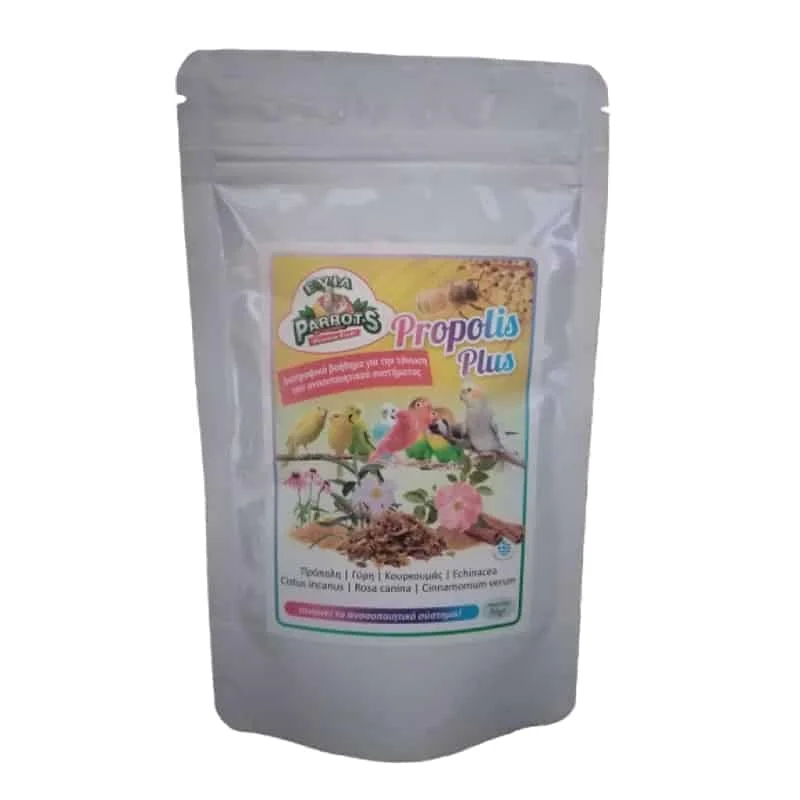 Φωτογραφία προϊόντος: Evia Parrots Propolis Plus 50g