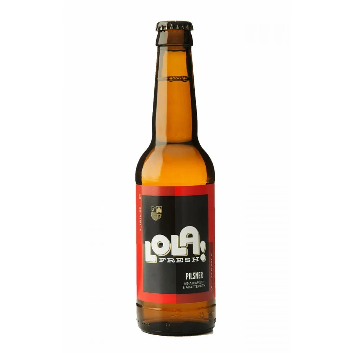 Φωτογραφία προϊόντος: ΜΠΥΡΑ LOLA PILSNER ΦΙΑΛΗ 330ml OW