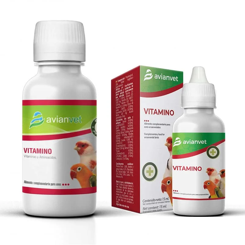 Φωτογραφία προϊόντος: Avianvet Vitamino Liquido - Πολυβιταμίνη για πτηνά