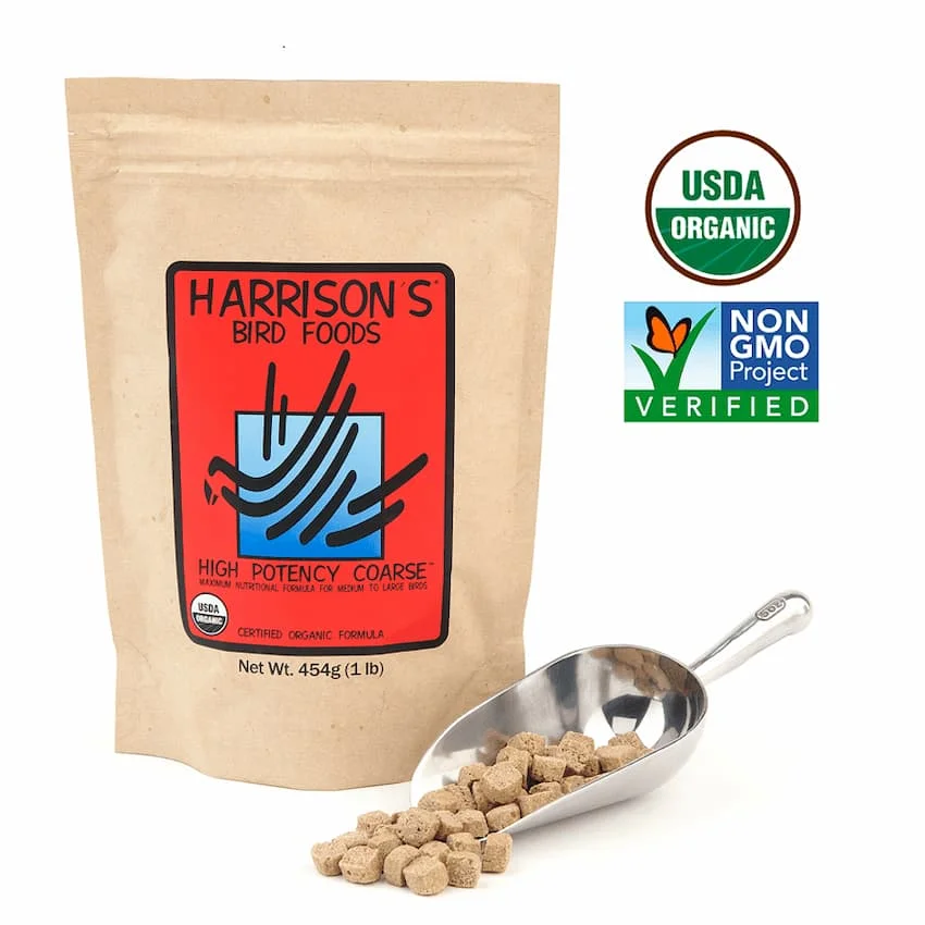 Φωτογραφία προϊόντος: Harrison’s High Potency Coarse - Ενισχυμένα Pellets για Μεγάλους Παπαγάλους