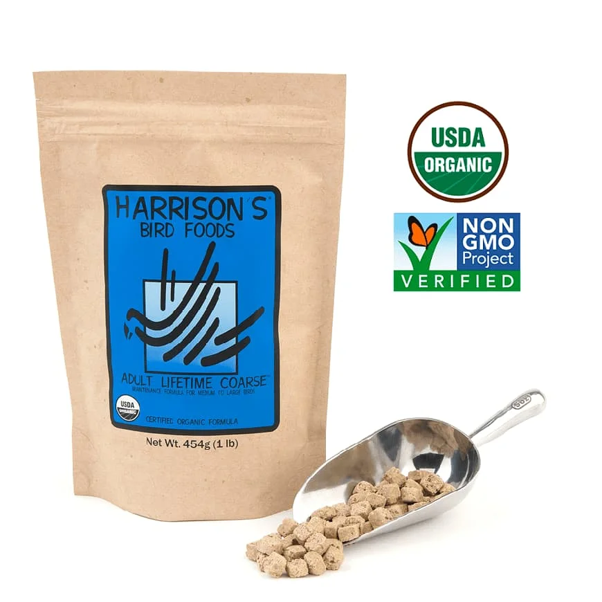 Φωτογραφία προϊόντος: Harrison’s Adult Lifetime Coarse - Pellets για Μεσαίους-Μεγάλους Παπαγάλους