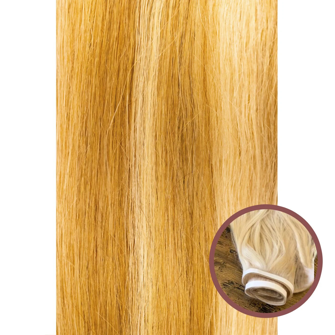 Φωτογραφία προϊόντος: Velvet Hair Extensions – Tape Weft | 50-55εκ #P8/613