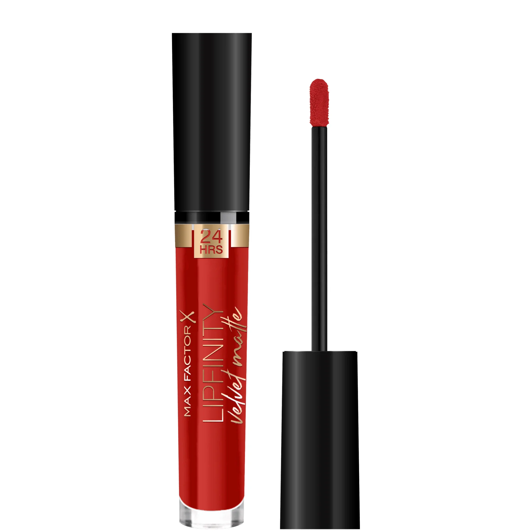 Φωτογραφία προϊόντος: Max Factor Lipfinity Velvet Matte Liquid Lipstick - 025 Red Luxury (3,5ml)