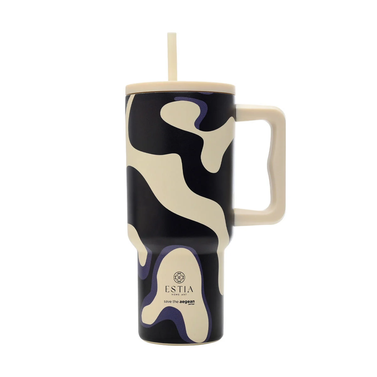 Φωτογραφία προϊόντος: Θερμός Straw Tumbler XL Save the Aegean 900ml Bold Drift