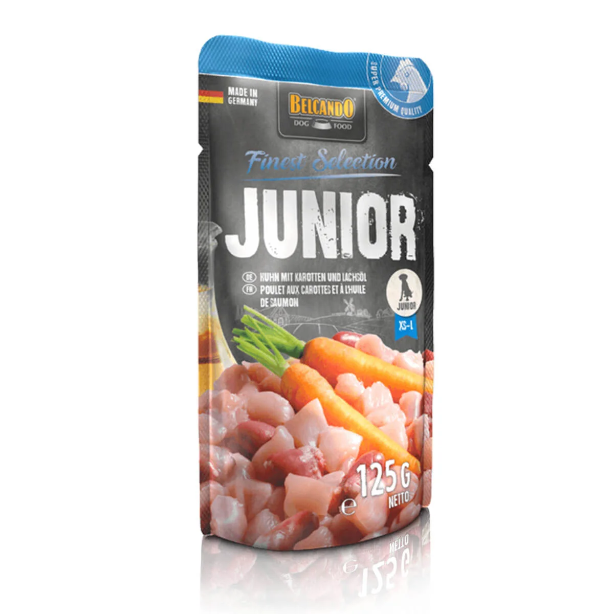 Φωτογραφία προϊόντος: BELCANDO Finest Selection JUNIOR Κοτόπουλο 125gr
