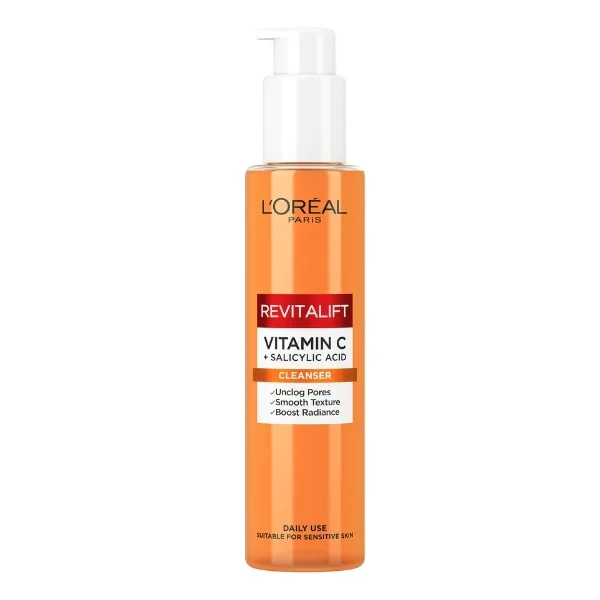 Φωτογραφία προϊόντος: L'Oreal Paris Revitalift Vitamin C & Salicylic Acid Τζελ Καθαρισμού Με Βιταμίνη C & Σαλικυλικό Οξύ150ml