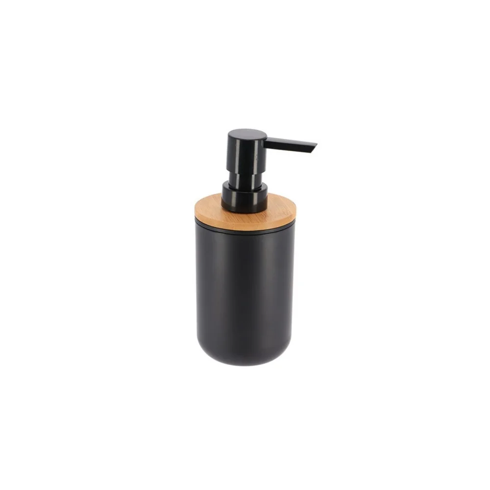 Φωτογραφία προϊόντος: Plastona Dispenser πλαστικό μαύρο με bamboo