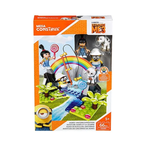 Φωτογραφία προϊόντος: Mega Construx Despicable Me 3 - Anges Unicorn Expedition Set 66τμχ