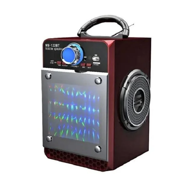 Φωτογραφία προϊόντος: OEM MOB MS-122BT Ηχείο Bluetooth 16W με Ραδιόφωνο και Διάρκεια Μπαταρίας έως 4 ώρες Κόκκινο