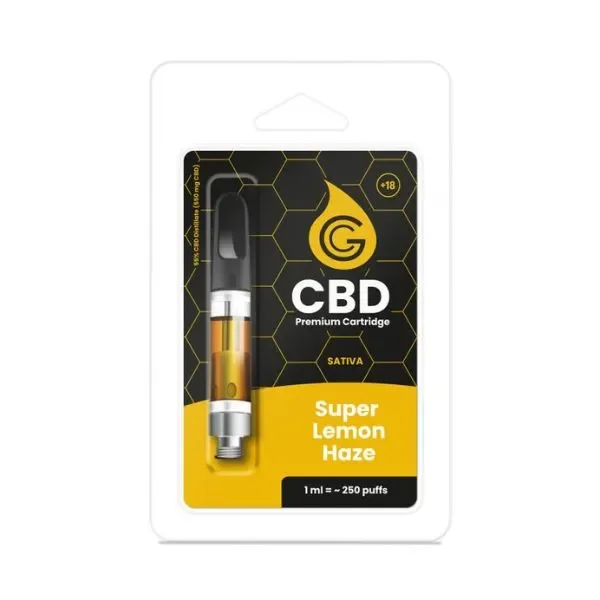 Φωτογραφία προϊόντος: 55% CBD Cartridge - Super Lemon Haze 1ml
