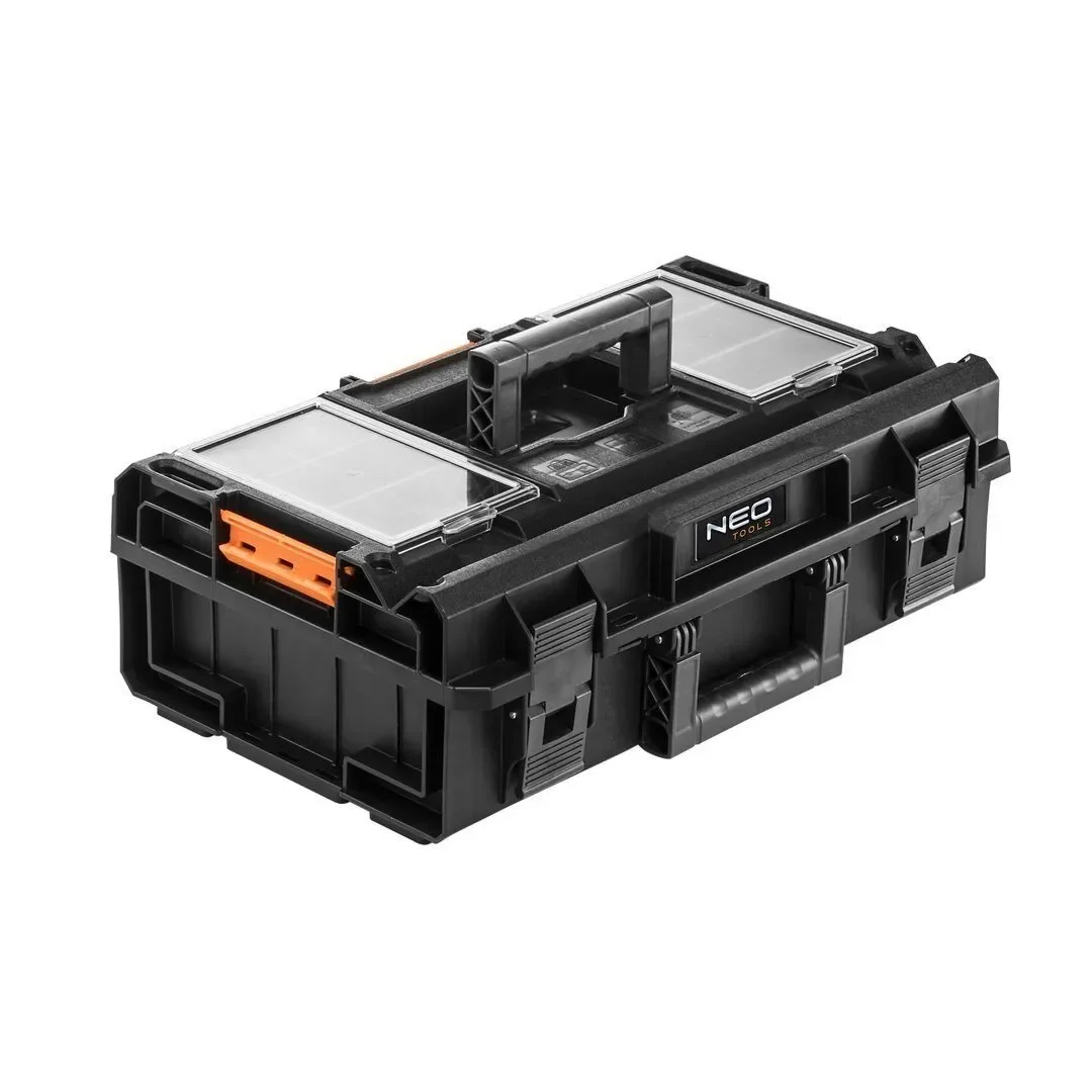Φωτογραφία προϊόντος: NEO TOOLS Εργαλειοθήκη MODULAR 200 με σκαφάκια και ταμπακιέρες 84255