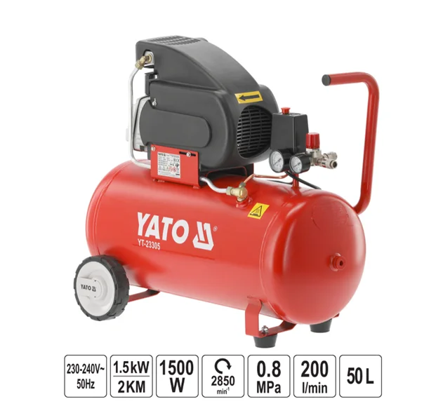 Φωτογραφία προϊόντος: ΑΕΡΟΣΥΜΠΙΕΣΤΗΣ 50lt 2HP YT-23305