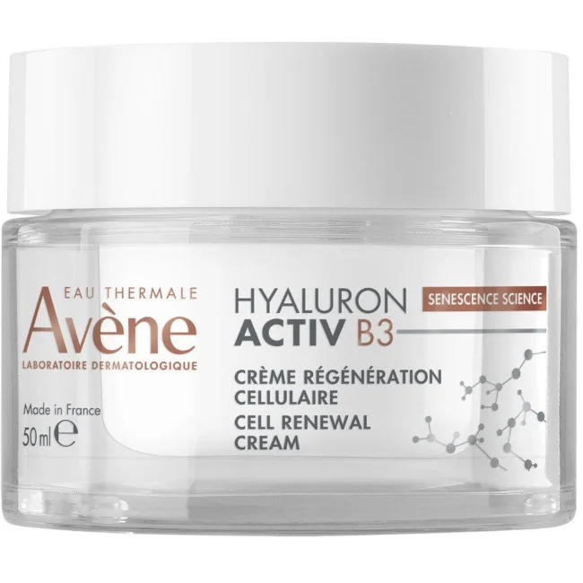 Φωτογραφία προϊόντος: Avene Hyaluron Activ B3 Cell Renewal Cream Αντιγηραντική Κρέμα Προσώπου με Υαλουρονικό Οξύ Κυτταρικής Αναγέννησης 50ml new