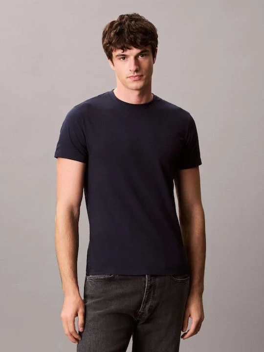 Φωτογραφία προϊόντος: Calvin Klein Jeans ανδρικό βαμβακερό regular t-shirt μπλε LV04RD254G-CEF