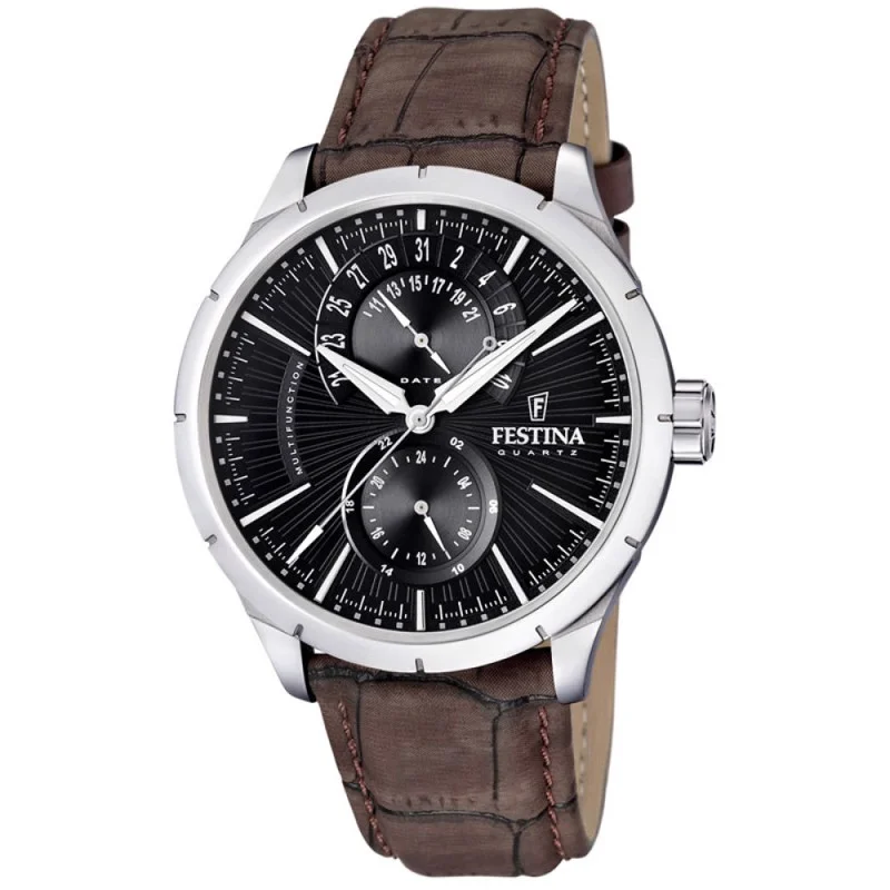 Φωτογραφία προϊόντος: Festina F16573/4 classic Mens Watch 46mm 5ATM