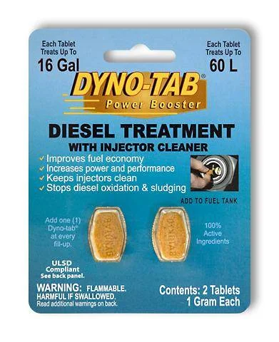 Φωτογραφία προϊόντος: Dyno-tab® Diesel Treatment with Injector Cleaner 2-tab Card