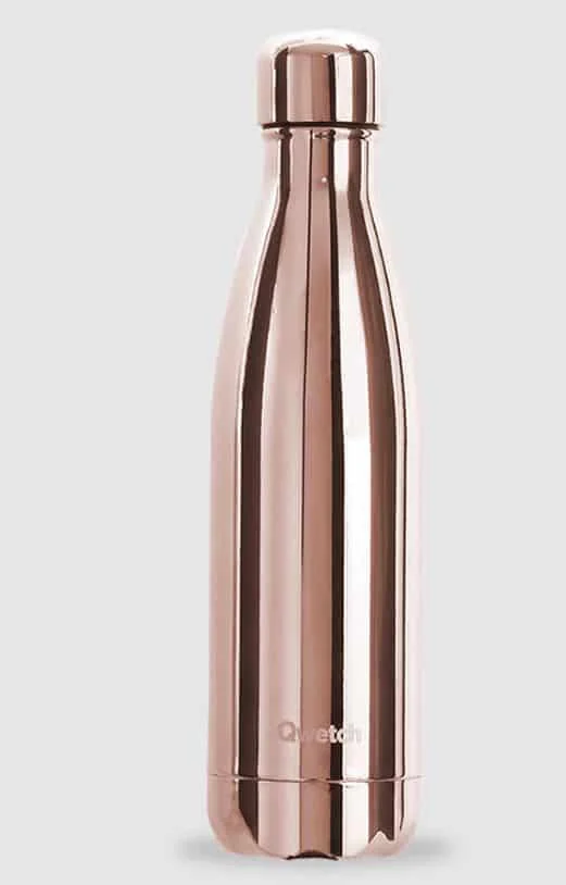Φωτογραφία προϊόντος: Μπουκάλι Θερμός (500 ml) Metallic Rose Gold Qwetch