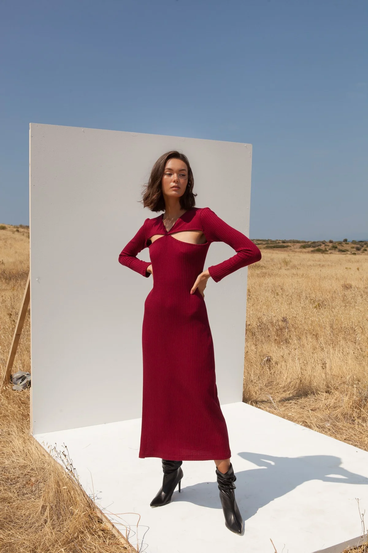 Φωτογραφία προϊόντος: Noreen Bordeaux Dress Mallory The Label