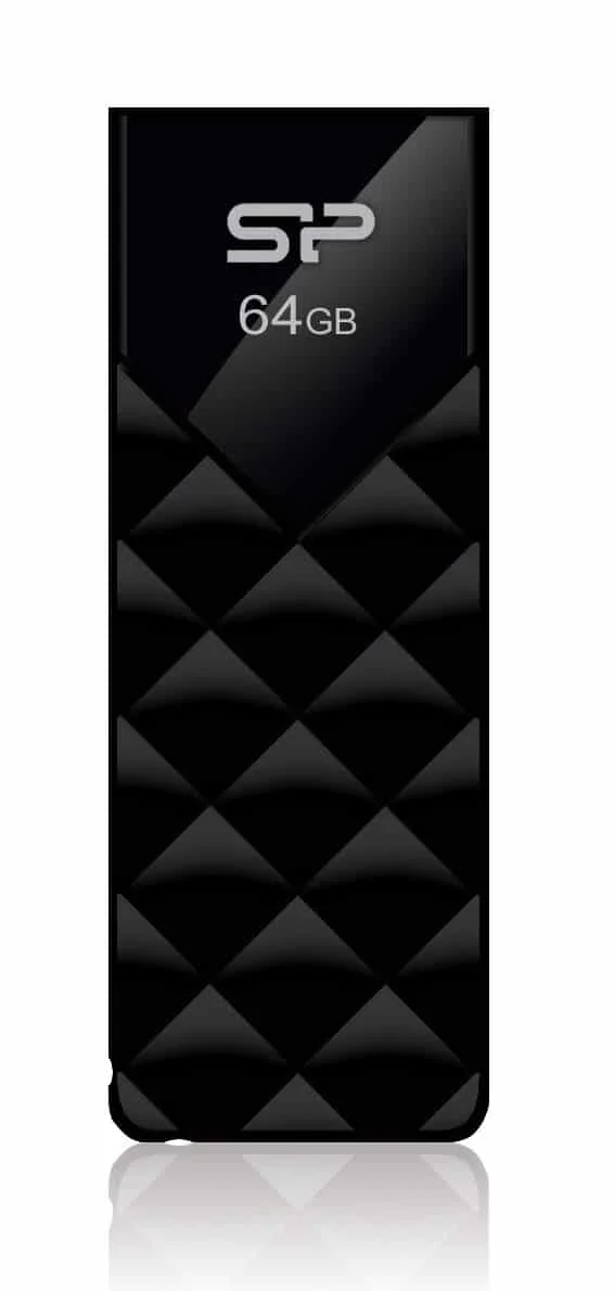 Φωτογραφία προϊόντος: SILICON POWER USB Flash Ultima U03, 64GB, USB 2.0, μαύρο