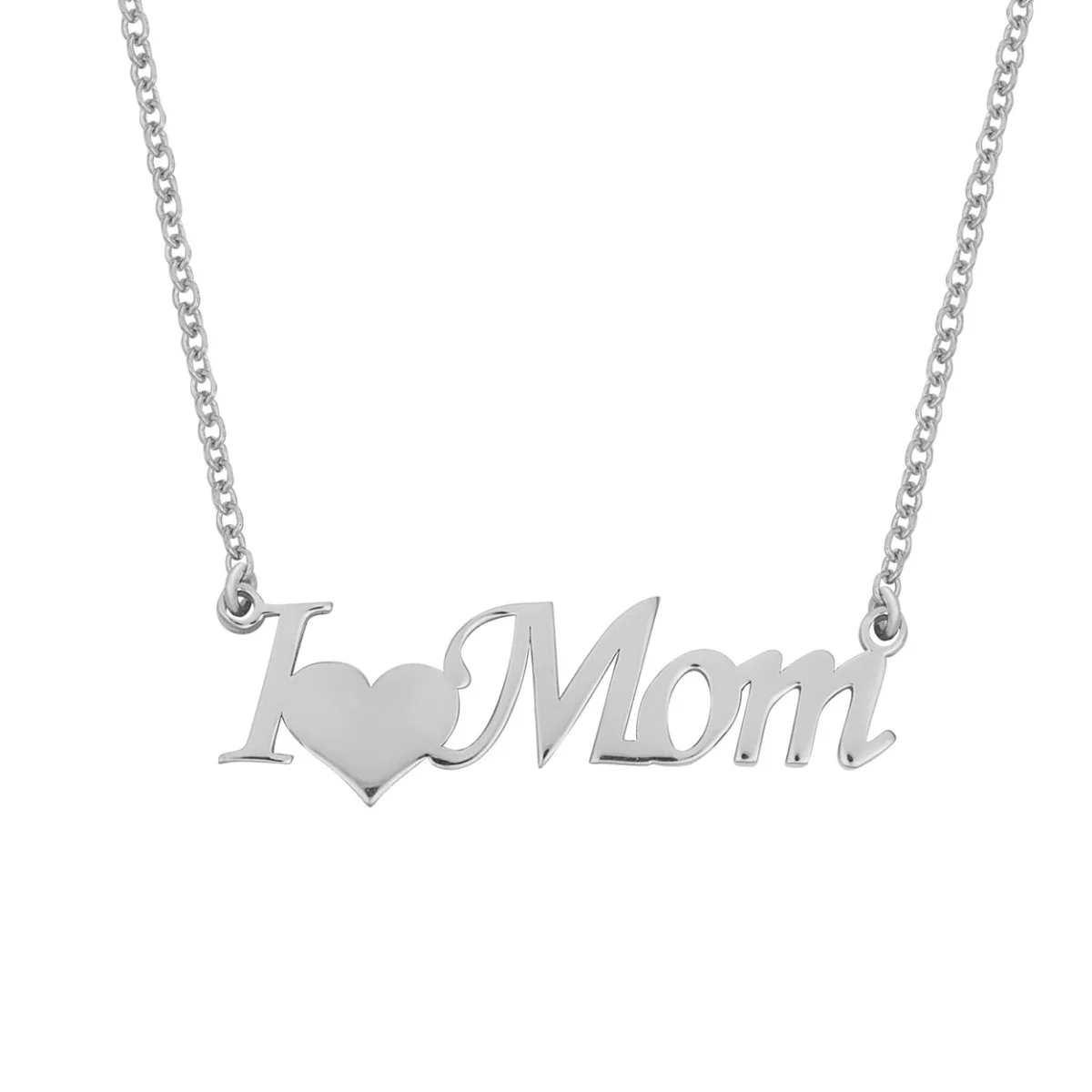 Φωτογραφία προϊόντος: Ασημένιο Κολιέ ( I Love Mom ) / AK-11794L1