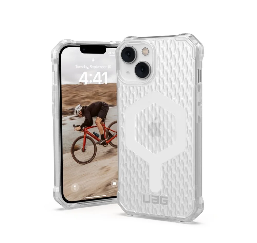 Φωτογραφία προϊόντος: . ( UAG ) Urban Armor Gear Essential Armor case for iPhone 14 MAX compatible with MagSafe frosted ice