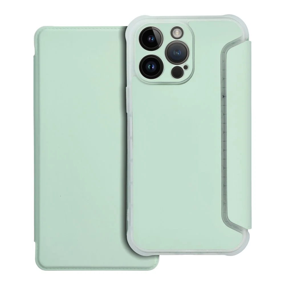 Φωτογραφία προϊόντος: . PIANO Book for IPHONE 14 Pro Max light green