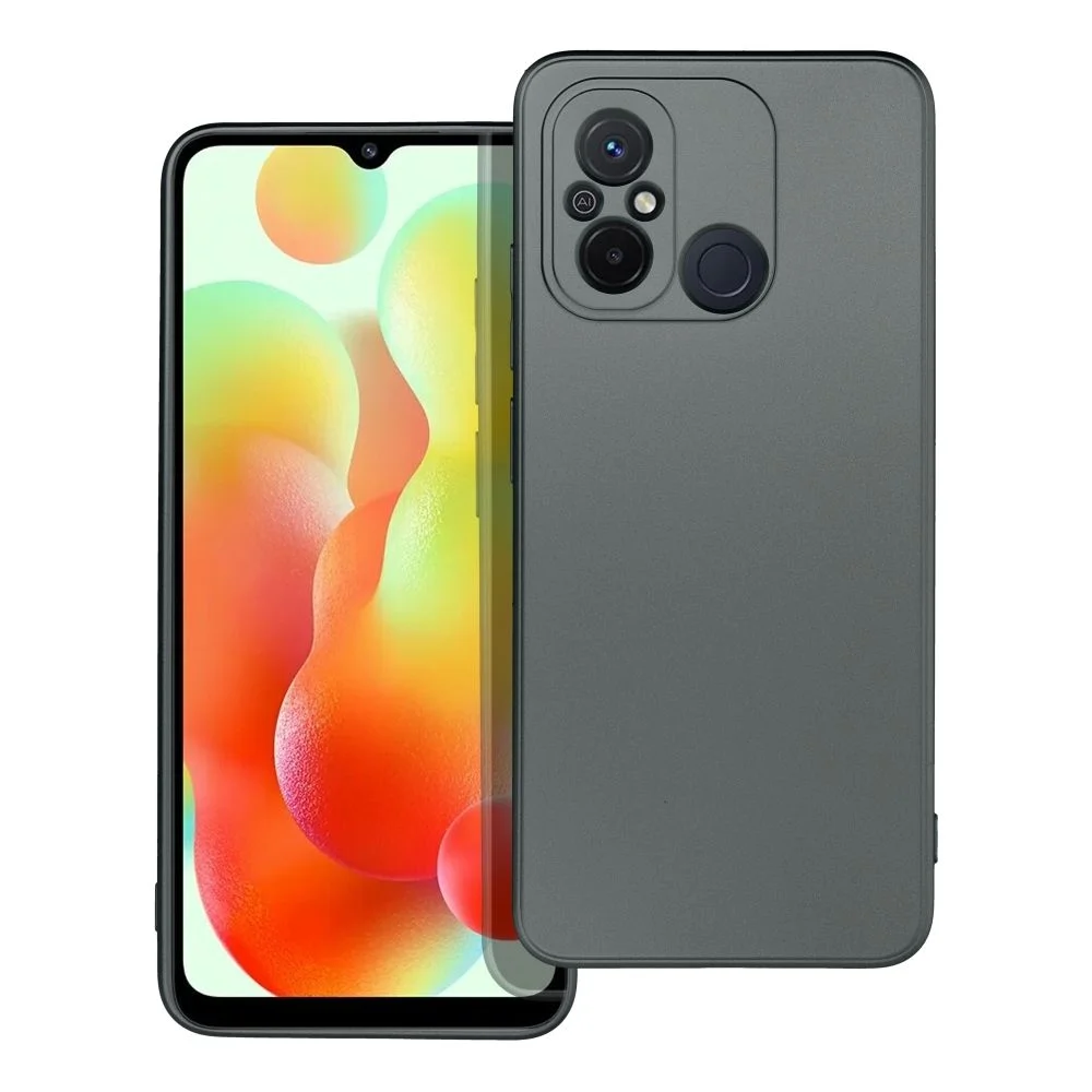 Φωτογραφία προϊόντος: . METALLIC Case for XIAOMI Redmi 12C grey