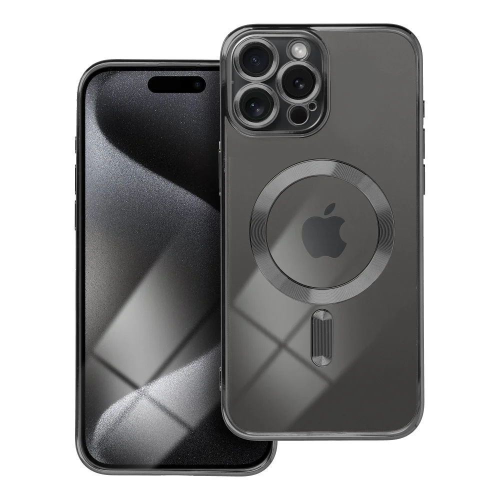 Φωτογραφία προϊόντος: . Electro Mag Cover case compatible with MagSafe for IPHONE 15 PRO MAX black