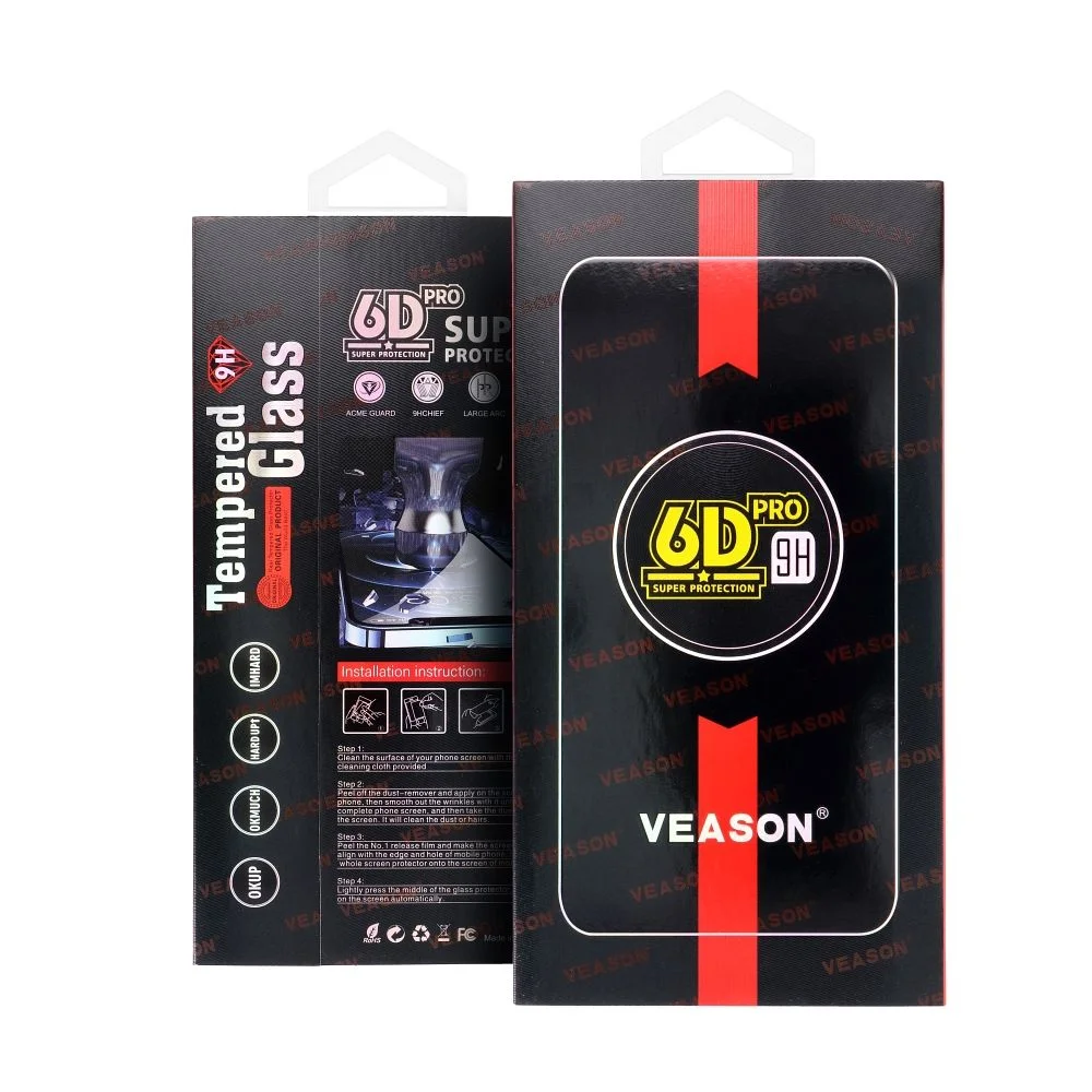 Φωτογραφία προϊόντος: . 6D Pro Veason Glass - for Iphone XS Max / 11 Pro Max black