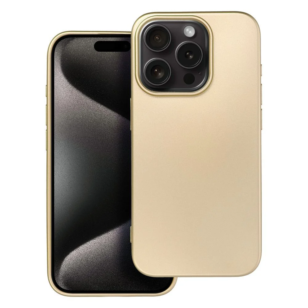 Φωτογραφία προϊόντος: . METALLIC Case for IPHONE 15 PRO PRO gold