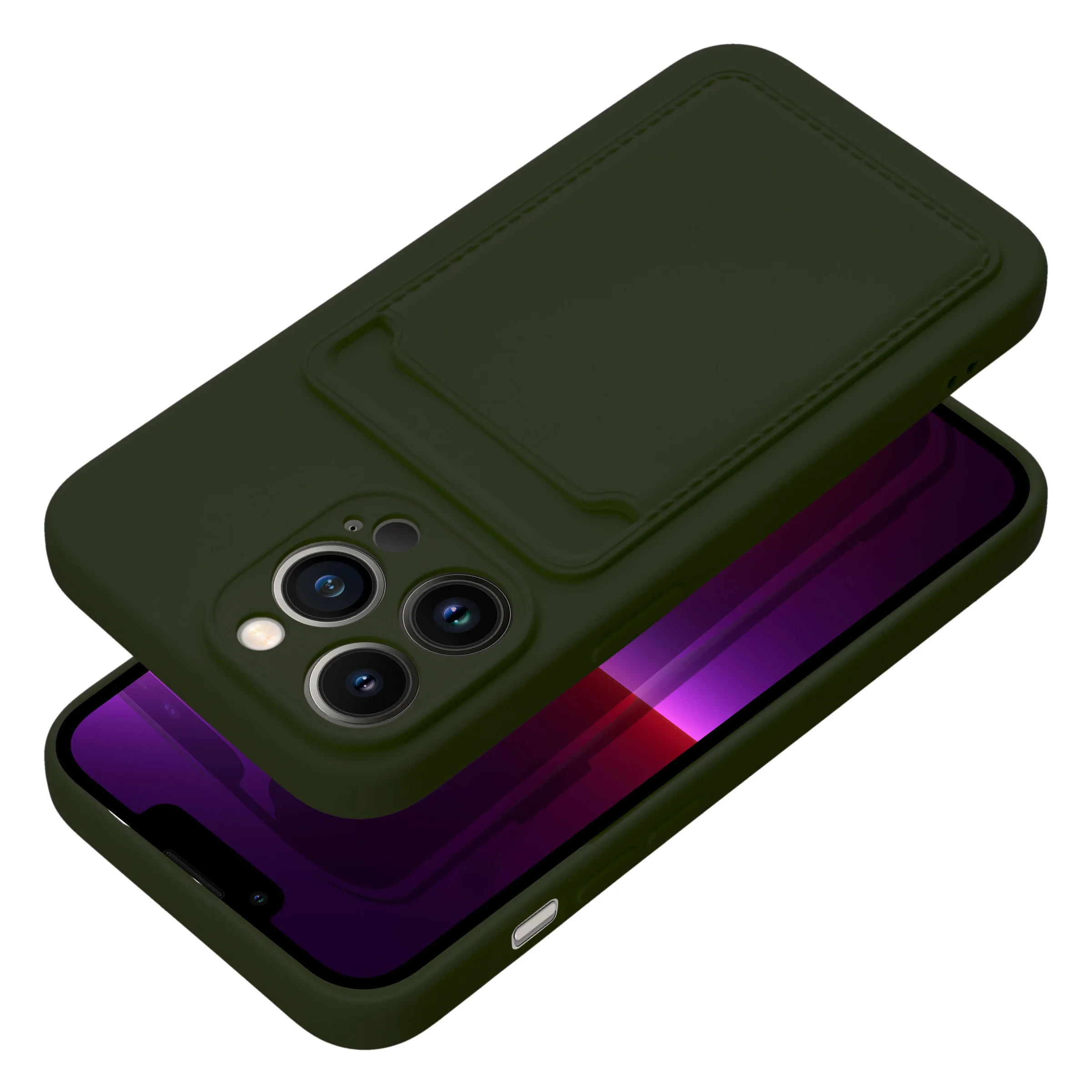 Φωτογραφία προϊόντος: . CARD Case for XIAOMI Redmi 12 4G green