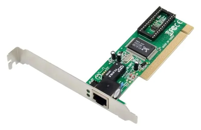 Φωτογραφία προϊόντος: POWERTECH κάρτα επέκτασης PCI σε 1x RJ45 ST701, RTL8139D, 10/100Mbps
