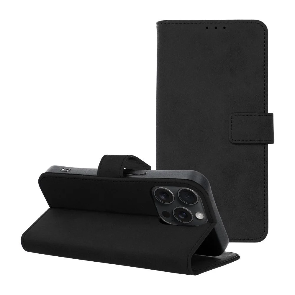 Φωτογραφία προϊόντος: . TENDER Book Case for IPHONE 15 Pro black