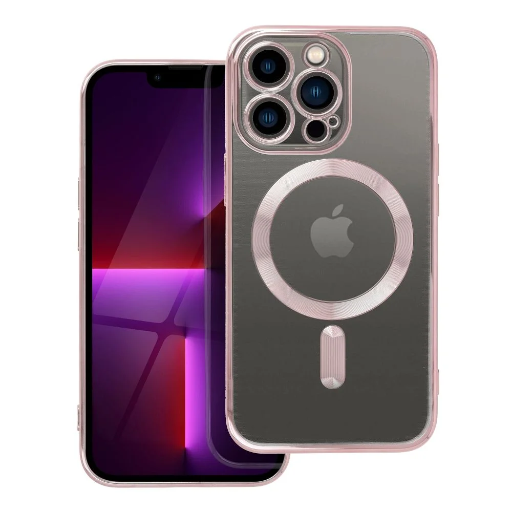 Φωτογραφία προϊόντος: . Electro Mag Cover case compatible with MagSafe for IPHONE 13 PRO rose gold