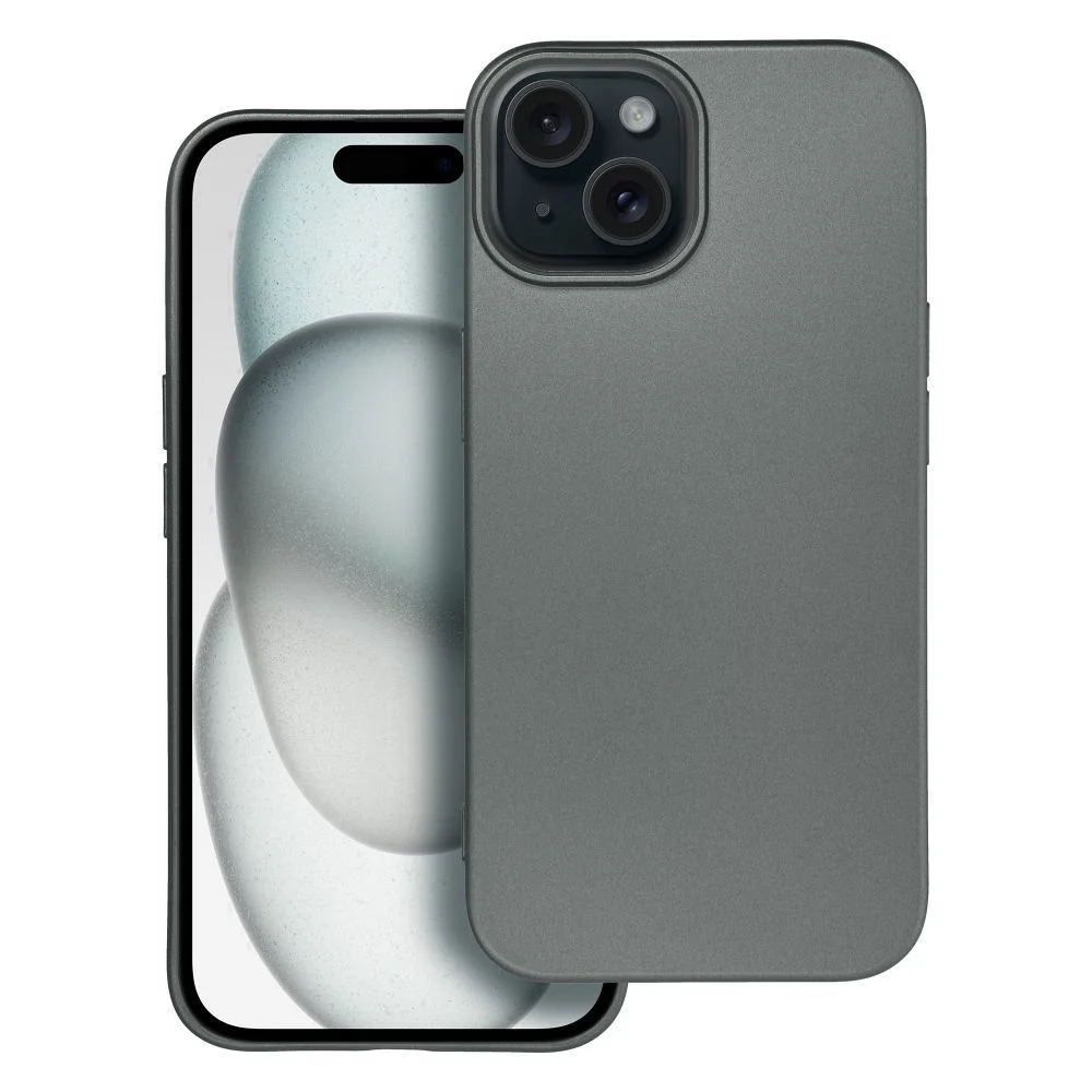 Φωτογραφία προϊόντος: . METALLIC Case for IPHONE 15 grey