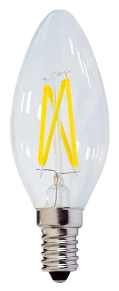 Φωτογραφία προϊόντος: OPTONICA LED λάμπα Candle C35 Filament 1471, 4W, 4500K, E14, 400lm